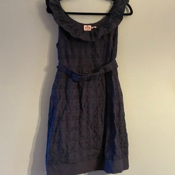 Juicy Couture Dresses & Skirts - Vintage Y2K 2000's Juicy Couture Embroidered Belted Sundress Size 4